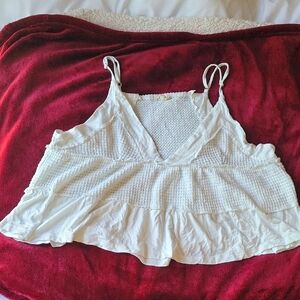 POL Deep Vneck Tank Top